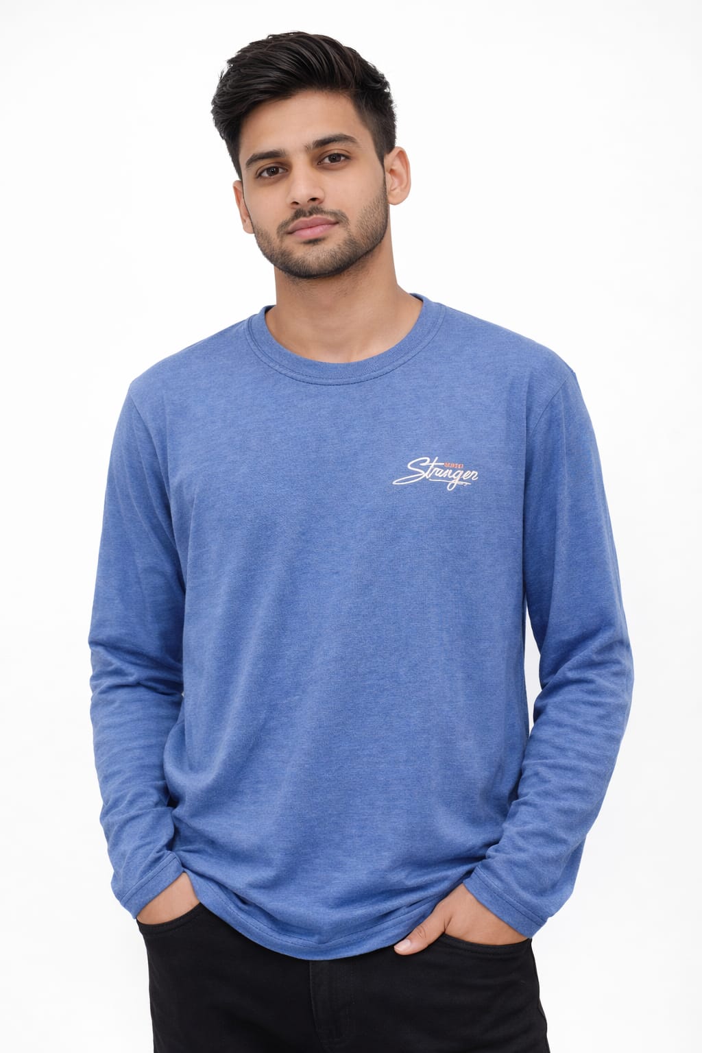 👕 Full Sleeves Fine Jersey T-Shirt – Lightweight & Premium Feel