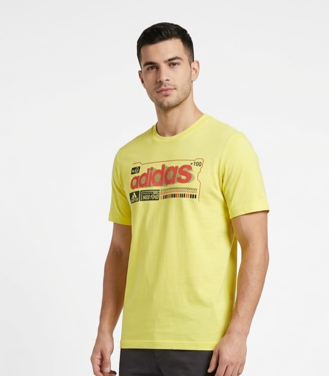 👕 Urban Printed Fine Jersey T-Shirt – Fresh & Trendy Vibes