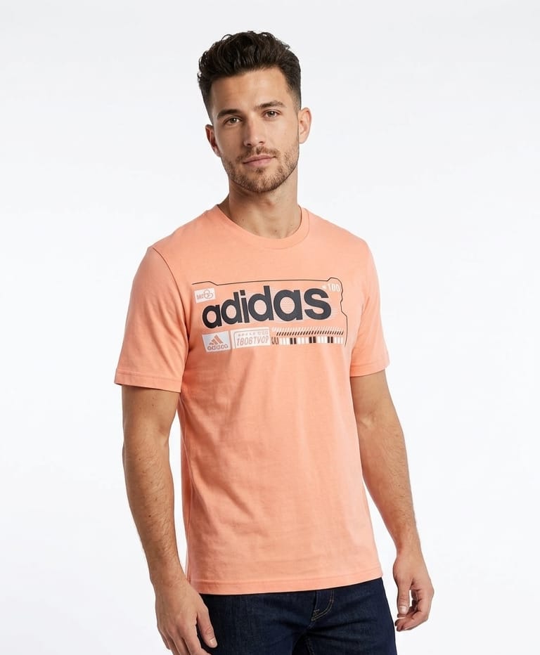 👕 Urban Printed Fine Jersey T-Shirt – Fresh & Trendy Vibes