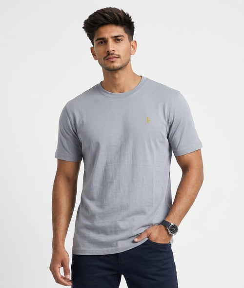 👕 Fine Jersey Polo T-Shirt – Clean & Premium Everyday Look